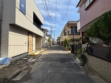 【東京都/大田区池上】大田区池上6丁目　新築戸建B号棟 前面道路