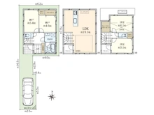【東京都/大田区池上】大田区池上6丁目　新築戸建B号棟 間取り図
