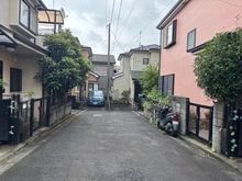 【埼玉県/川越市仙波町】川越市仙波町4丁目　中古戸建 前面道路