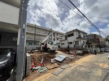 【神奈川県/横浜市西区西戸部町】横浜市西区西戸部町3丁目新築戸建B号棟 現地（建築前）：全２棟（奥部分）