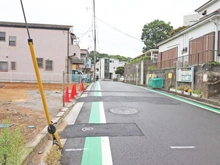 【神奈川県/横浜市鶴見区東寺尾】横浜市鶴見区東寺尾1丁目　新築戸建1号棟 前面道路