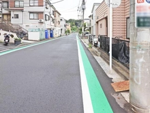 【神奈川県/横浜市鶴見区東寺尾】横浜市鶴見区東寺尾1丁目　新築戸建1号棟 前面道路