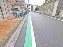 【神奈川県/横浜市鶴見区東寺尾】横浜市鶴見区東寺尾1丁目　新築戸建4号棟 前面道路