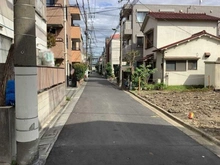 【東京都/大田区蒲田本町】大田区蒲田本町2丁目　新築戸建1号棟 前面道路
