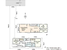【東京都/国立市東】国立市東二丁目新築戸建C号棟 間取り図