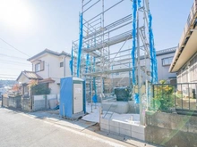 【埼玉県/ふじみ野市鶴ケ舞】ふじみ野市鶴ケ舞1丁目　新築戸建 建築中の外観