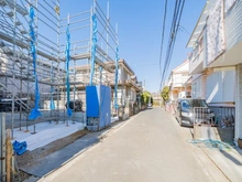 【埼玉県/ふじみ野市鶴ケ舞】ふじみ野市鶴ケ舞1丁目　新築戸建 前面道路