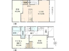 【東京都/杉並区下井草】杉並区下井草3丁目　戸建 間取り図