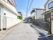 【東京都/練馬区田柄】練馬区田柄1丁目　戸建住宅 前面道路