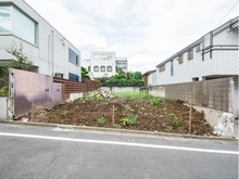 【東京都/練馬区小竹町】練馬区小竹町1丁目　新築分譲住宅　1号棟【全2棟】 現地（建築前）：左側前方部分【全2棟】