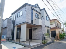 【東京都/中野区大和町】中野区大和町4丁目　新築分譲住宅　2号棟【全2棟】 外観：全2棟現場　写真中央