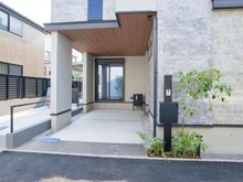 【東京都/中野区大和町】中野区大和町4丁目　新築分譲住宅　2号棟【全2棟】 外観：全2棟現場　写真中央