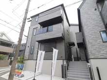 【東京都/板橋区桜川】板橋区桜川2丁目　新築分譲住宅　1号棟【全2棟】 外観：※左側【全2棟】