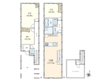 【神奈川県/横浜市南区中村町】中村町中古戸建 間取り図