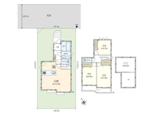 【東京都/世田谷区上祖師谷】上祖師谷6丁目　中古戸建 間取り図
