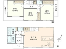 【東京都/狛江市中和泉】狛江市中和泉PJ　1号棟 間取り図