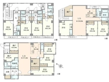 【東京都/世田谷区赤堤】世田谷区赤堤4丁目　賃貸併用住宅 間取り図