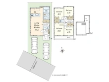 【東京都/狛江市駒井町】駒井町2丁目新築戸建　2号棟 間取り図