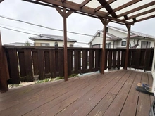 【神奈川県/茅ヶ崎市旭が丘】茅ヶ崎市旭が丘　中古戸建 ウッドデッキ