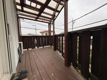 【神奈川県/茅ヶ崎市旭が丘】茅ヶ崎市旭が丘　中古戸建 ウッドデッキ