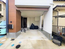 【神奈川県/茅ヶ崎市東海岸北】茅ヶ崎市東海岸北2丁目　中古戸建 駐車場