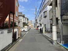 【東京都/品川区戸越】品川区戸越3丁目　戸建 前面道路