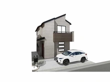 【東京都/狛江市中和泉】狛江市中和泉3丁目 新築戸建 完成予想図：図面を基に描き起したもので、実際とは多少異なる場合があります。