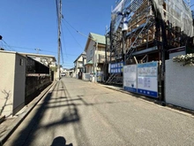 【東京都/狛江市中和泉】狛江市中和泉3丁目 新築戸建 前面道路