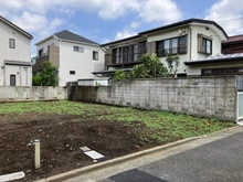 【東京都/世田谷区喜多見】世田谷区喜多見7丁目／新築戸建A号棟 現地（建築前）：全2棟（向かって右側）