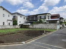 【東京都/世田谷区喜多見】世田谷区喜多見7丁目／新築戸建A号棟 現地（建築前）：全2棟（向かって奥側）