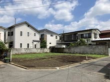 【東京都/世田谷区喜多見】世田谷区喜多見7丁目／新築戸建A号棟 現地（建築前）：全2棟（向かって奥側）