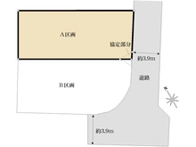 【東京都/世田谷区喜多見】世田谷区喜多見7丁目／新築戸建A号棟 区画図