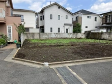 【東京都/世田谷区喜多見】世田谷区喜多見7丁目／新築戸建B号棟 現地（建築前）：全2棟（向かって左側）