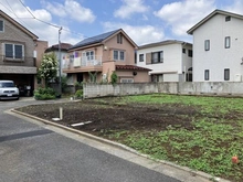 【東京都/世田谷区喜多見】世田谷区喜多見7丁目／新築戸建B号棟 現地（建築前）：全2棟（向かって奥側）