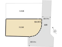 【東京都/世田谷区喜多見】世田谷区喜多見7丁目／新築戸建B号棟 区画図