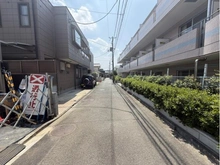 【東京都/世田谷区砧】世田谷区砧4丁目プロジェクト A棟 前面道路