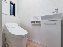 【東京都/板橋区高島平】板橋区高島平5丁目 新築戸建 1号棟 トイレ