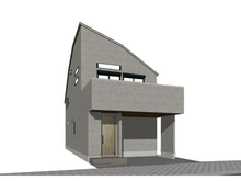 【東京都/大田区南千束】大田区南千束1丁目新築戸建　A号棟 完成予想図：図面を基に描き起したもので、実際とは多少異なる場合があります。全2棟現場