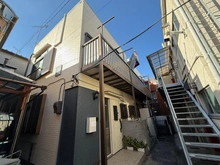 【東京都/文京区根津】文京区根津2丁目借地権付き戸建 外観：連棟：右奥