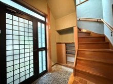 【東京都/文京区根津】文京区根津2丁目借地権付き戸建 玄関