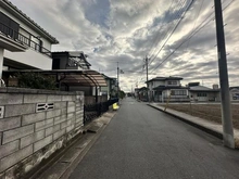【埼玉県/三郷市高州】三郷市高州新築 1号棟 前面道路