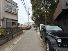 【神奈川県/川崎市高津区北野川】高津区北野川　新築戸建 前面道路