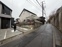 【神奈川県/川崎市高津区千年】高津区千年　新築戸建　1号棟 前面道路