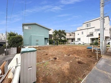 【東京都/目黒区駒場】目黒区駒場1丁目新築戸建　A号棟 建築中の外観：全2棟　奥側