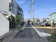 【東京都/目黒区駒場】目黒区駒場1丁目新築戸建　A号棟 前面道路