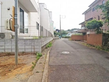 【神奈川県/横浜市青葉区市ケ尾町】青葉区市ケ尾町　新築戸建6号棟 前面道路