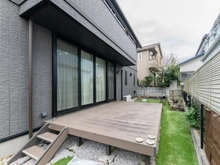 【神奈川県/川崎市高津区梶ケ谷】高津区梶ケ谷6丁目　中古戸建 ウッドデッキ