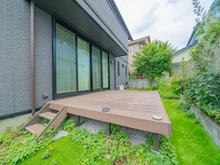 【神奈川県/川崎市高津区梶ケ谷】高津区梶ケ谷6丁目　中古戸建 ウッドデッキ