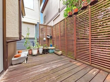 【神奈川県/川崎市高津区諏訪】高津区諏訪3丁目　中古戸建 ウッドデッキ