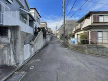 【神奈川県/横浜市港南区日野】横浜市港南区日野4丁目中古戸建 前面道路